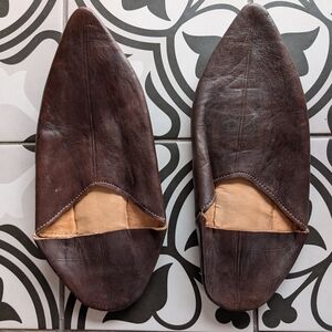 Brown Leather Men's Shoes